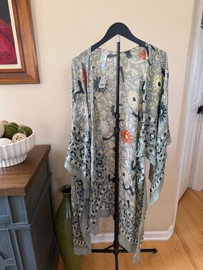 Free People Magic Dance Kimono NWT Boho Floral OS